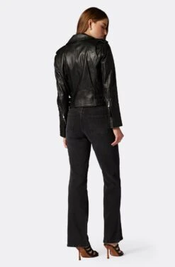 Joie Leolani Leather Jacket -Joie Fashion Outlet Store 1305J2599 CAV 2