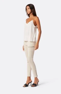 Joie Allena Sleeveless Silk Top -Joie Fashion Outlet Store 20 0 2088H TP04203 PORCELAIN 3