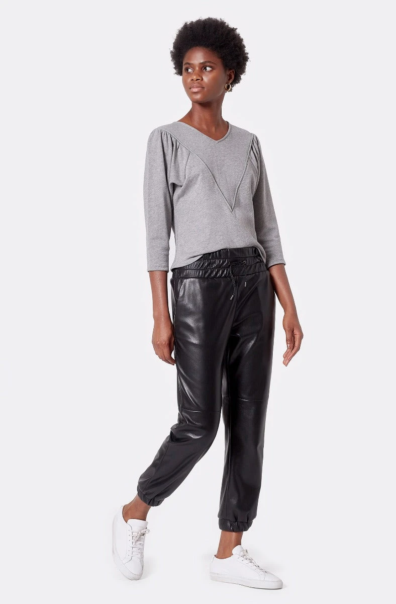 Joie Wadley Vegan Leather Pants 2 Joie Wadley Vegan Leather Pants - Image 2