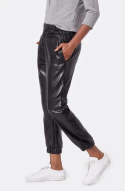 Joie Wadley Vegan Leather Pants 7 Joie Wadley Vegan Leather Pants -Joie Fashion Outlet Store 20 3 008164 pt01840 caviar 22261