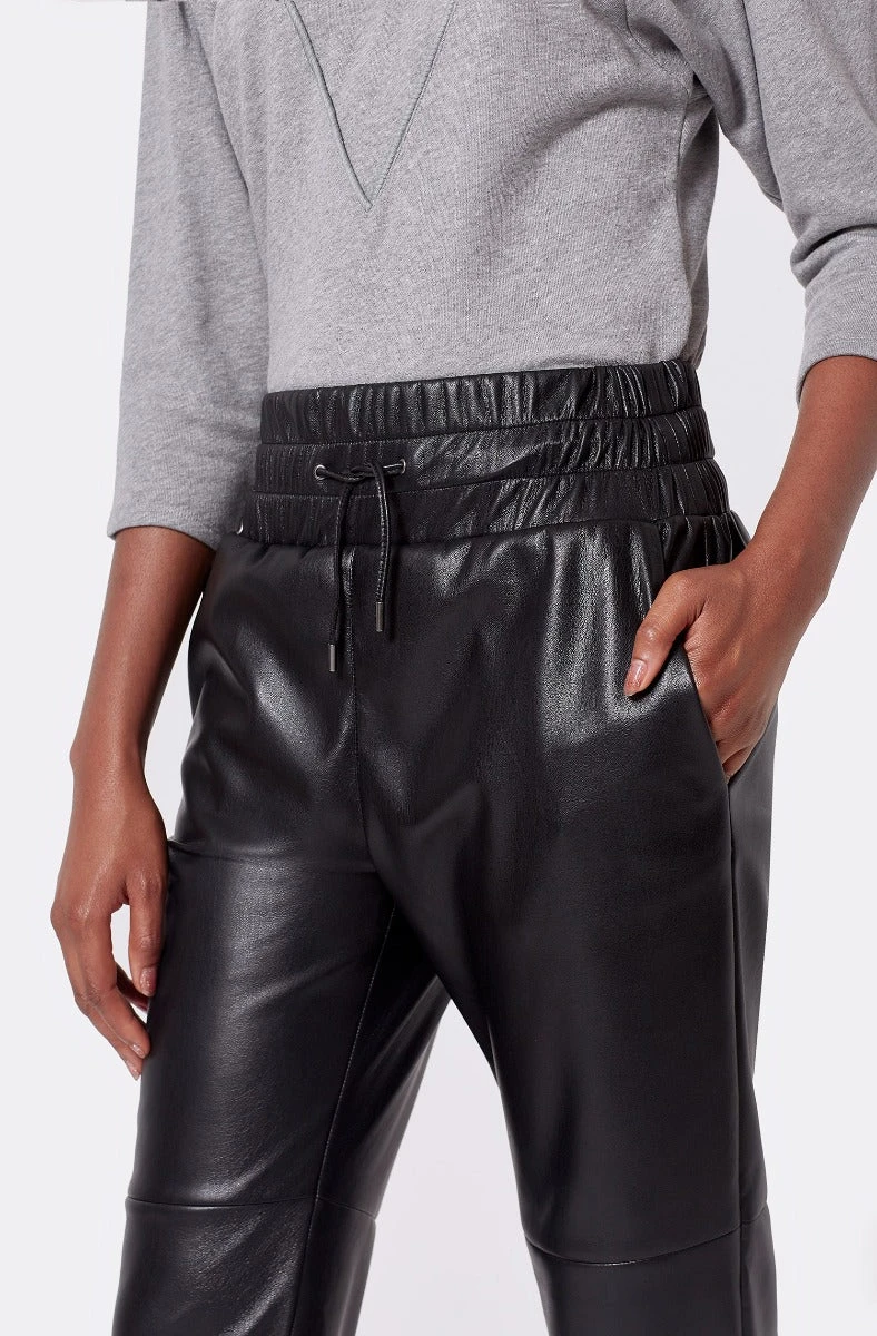 Joie Wadley Vegan Leather Pants 4 Joie Wadley Vegan Leather Pants - Image 4