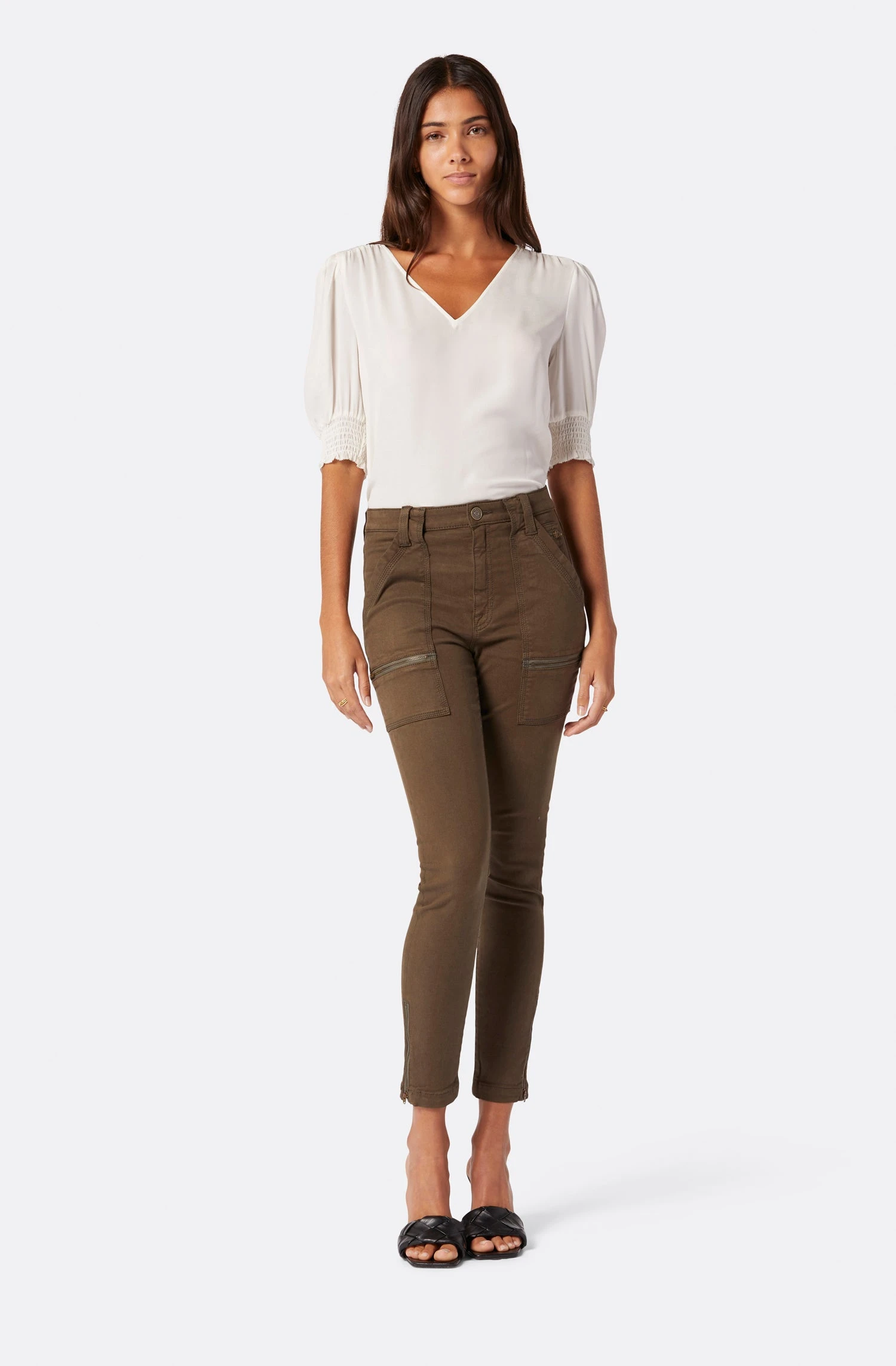 Joie Karemele Short Sleeve Silk Top 1 Joie Karemele Short Sleeve Silk Top