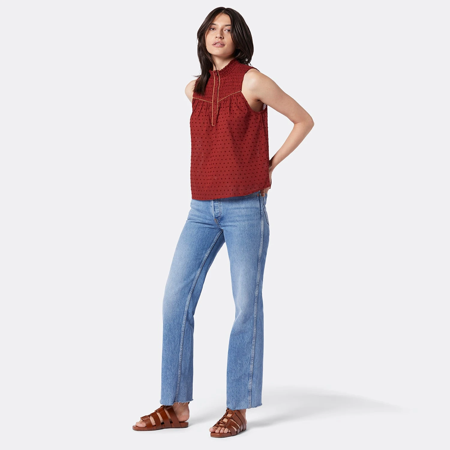 Joie Joesa Sleeveless Cotton Top 7 Joie Joesa Sleeveless Cotton Top - Image 7