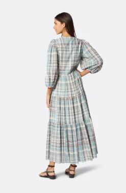 Joie Tobey Maxi Cotton Dress -Joie Fashion Outlet Store 22 2 009041 DR02783C ADRIATICBLUEMULTI TOBEY 4