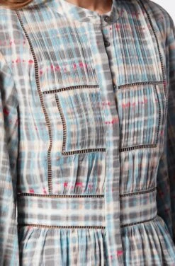 Joie Charmese Mini Cotton Dress 10 Joie Charmese Mini Cotton Dress -Joie Fashion Outlet Store 22 2 009041 DR03264C ADRIATICBLUEMULTI CHARMESSESHORTDRESS 6