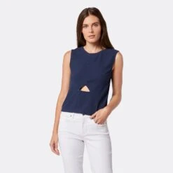 Joie Seneca Top -Joie Fashion Outlet Store 22 2 009142 TP05188 NAVYBLAZER SENECA DPA2