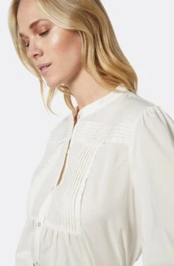 Joie Vesta Long Sleeve Cotton Top -Joie Fashion Outlet Store 22 2 889 TP05171 PORCELAIN JURI 5