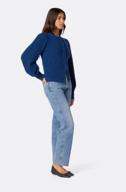 Joie Damien Wool Cardigan -Joie Fashion Outlet Store 22 3 002827 SW02239 ESTATEBLUE DAMIEN 4
