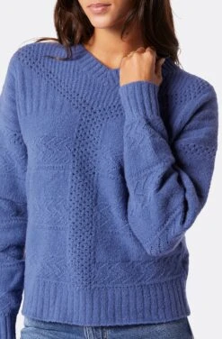 Joie Calvaire Crew Neck Sweater -Joie Fashion Outlet Store 22 3 009011 SW02295 BIJOUBLUE CALVAIRE 6