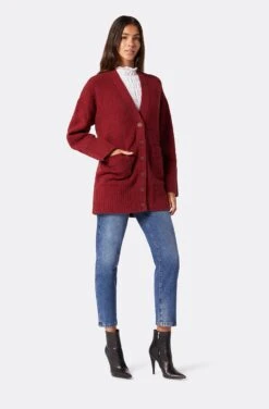 Joie Brea Cardigan -Joie Fashion Outlet Store 22 3 009011 SW02296 RUSSETBROWN BREA 4