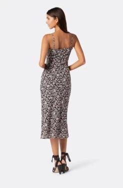 Joie Dauphine Midi Cotton Dress -Joie Fashion Outlet Store 22 3 009161 DR03524I CAVIARMULTI DAUPHINE 5