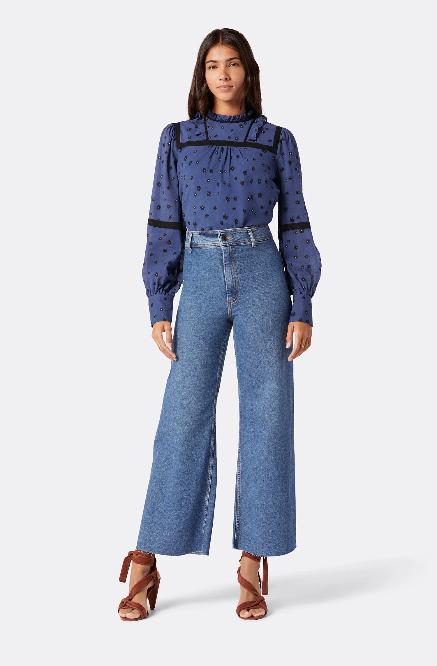 Joie Duras Long Sleeve Cotton Top 2 Joie Duras Long Sleeve Cotton Top - Image 2