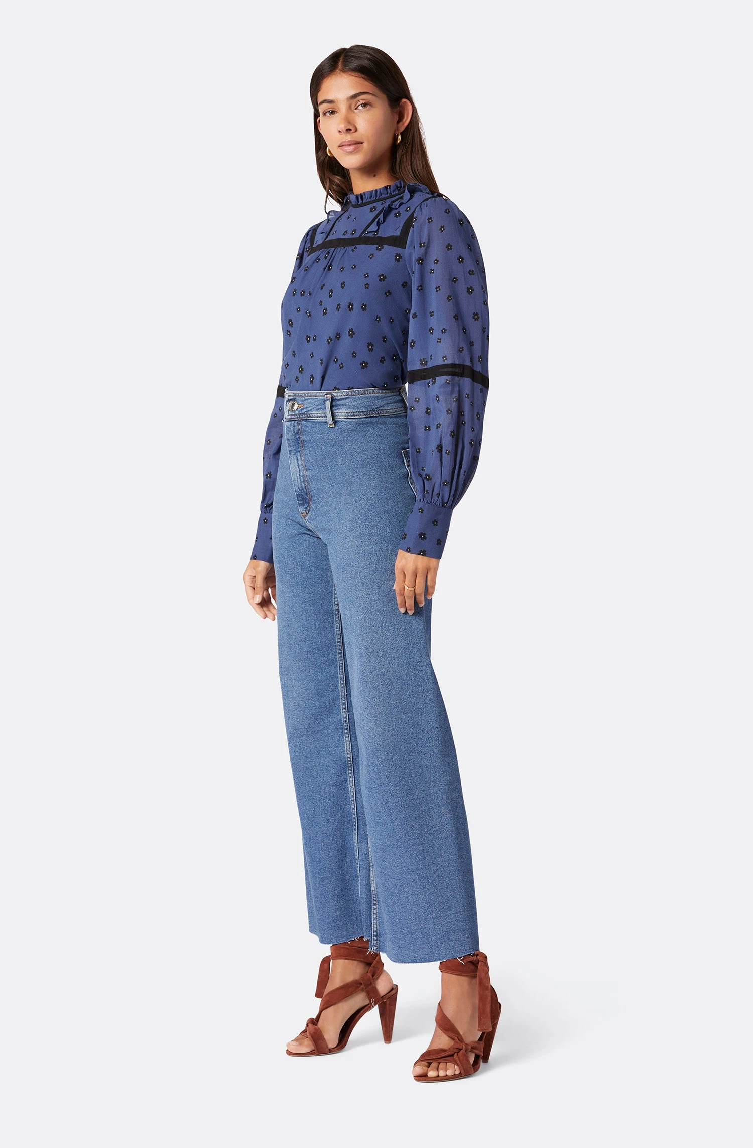 Joie Duras Long Sleeve Cotton Top 4 Joie Duras Long Sleeve Cotton Top - Image 4