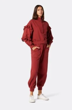 Joie Camille Cotton Sweater 11 Joie Camille Cotton Sweater -Joie Fashion Outlet Store 22 3 009186 SS00987 RUSSETBROWN CAMILLE 4