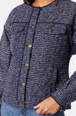 Joie Malet Jacket -Joie Fashion Outlet Store 22 3 009189 OW01412 MIDNIGHTNAVYMULTI MALET 6