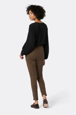 Joie High Rise Park Skinny Pants 10 Joie High Rise Park Skinny Pants -Joie Fashion Outlet Store 7024JJ1032G highriseparkskinnyg FATIGUE 5