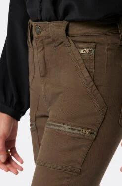 Joie High Rise Park Skinny Pants 8 Joie High Rise Park Skinny Pants -Joie Fashion Outlet Store 7024JJ1032G highriseparkskinnyg FATIGUE 6