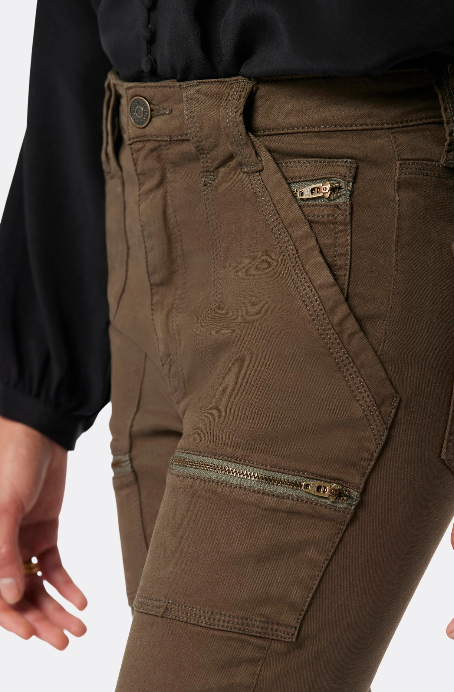 Joie High Rise Park Skinny Pants 3 Joie High Rise Park Skinny Pants - Image 3