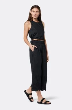 Joie Florence Cropped Cotton Pant -Joie Fashion Outlet Store B0015F2536 CAV 3
