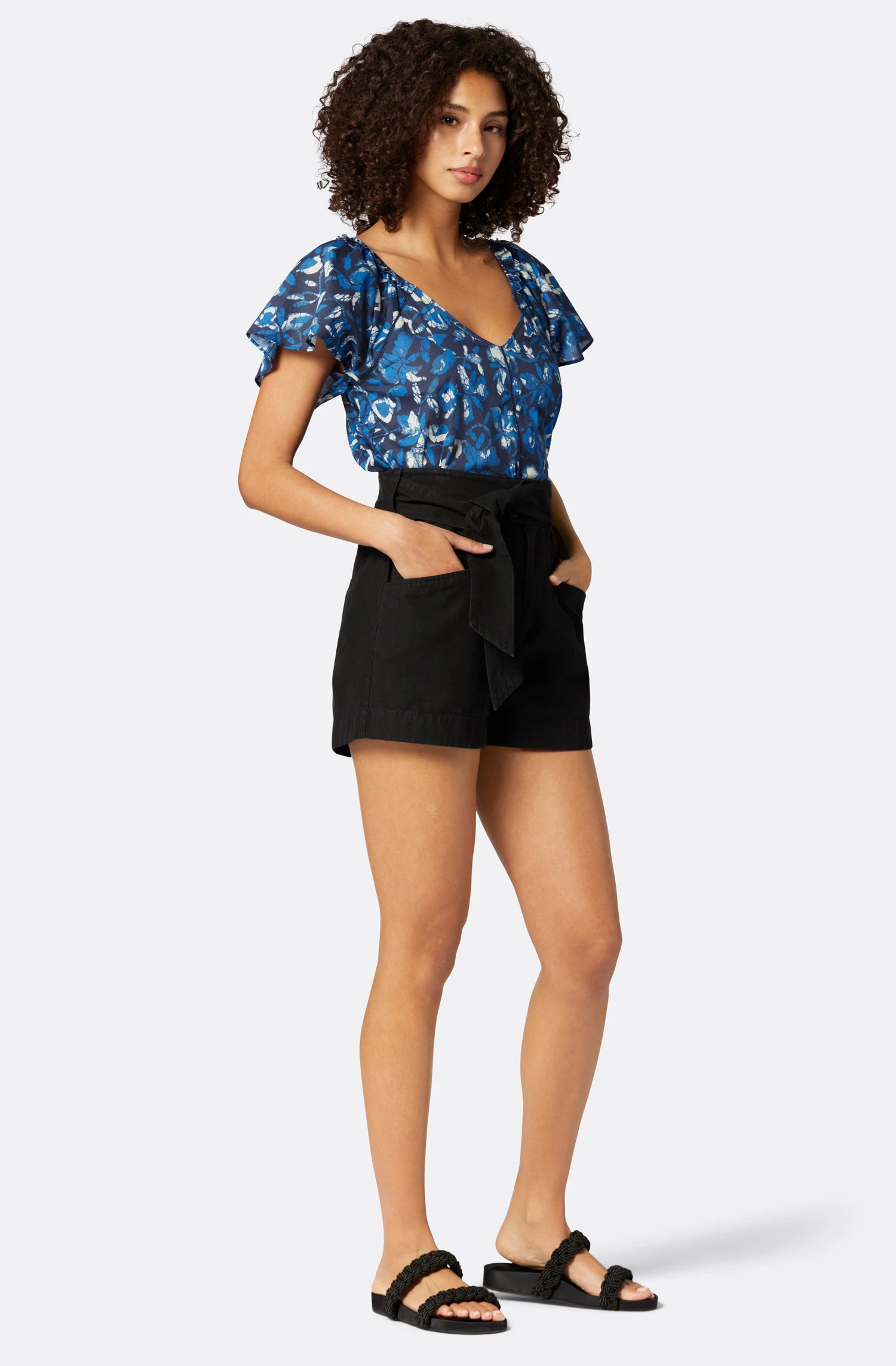 Joie Lynn Cotton Shorts 2 Joie Lynn Cotton Shorts - Image 2