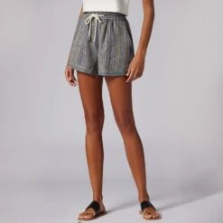 Joie Evelyn Linen Short 9 Joie Evelyn Linen Short -Joie Fashion Outlet Store B0029A0032 NVBM 2 DPA