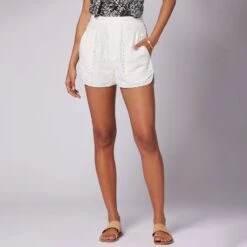 Joie Lawren Cotton Shorts -Joie Fashion Outlet Store B0056F9327 PRCL 4 DPA