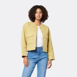 Joie Brooke Cotton Jacket -Joie Fashion Outlet Store C0006F09252 OLOI 2 DPA
