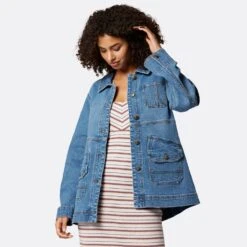 Joie Teagan Denim Jacket 9 Joie Teagan Denim Jacket -Joie Fashion Outlet Store C0011D611W3 GLN 4 DPA