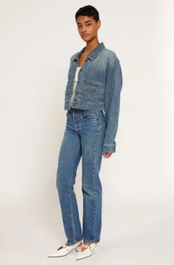 Joie Catalina Denim Jacket -Joie Fashion Outlet Store C0030DC2657 SOHO 3