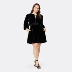 Joie Renata Velvet Mini Dress -Joie Fashion Outlet Store D0005X07636 CAV 1 DPA