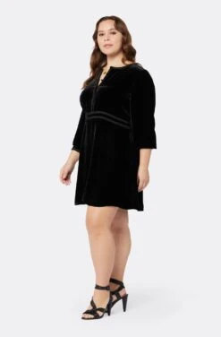 Joie Renata Velvet Mini Dress -Joie Fashion Outlet Store D0005X07636 CAV 4