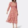 Joie Kaz Midi Silk Dress