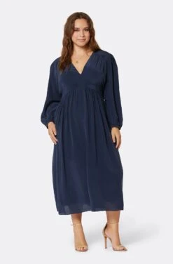 Joie Kaz Midi Silk Dress 26 Joie Kaz Midi Silk Dress -Joie Fashion Outlet Store D0008BF7881 NVBZ 11
