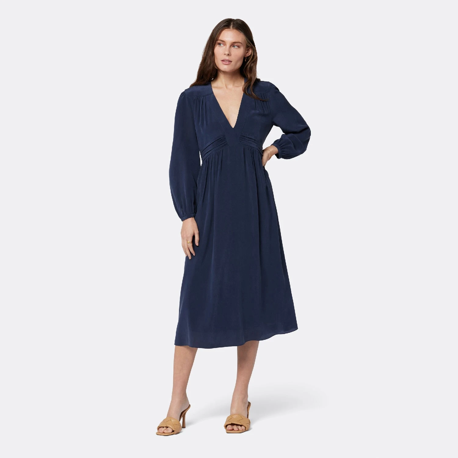 Joie Kaz Midi Silk Dress 7 Joie Kaz Midi Silk Dress - Image 7