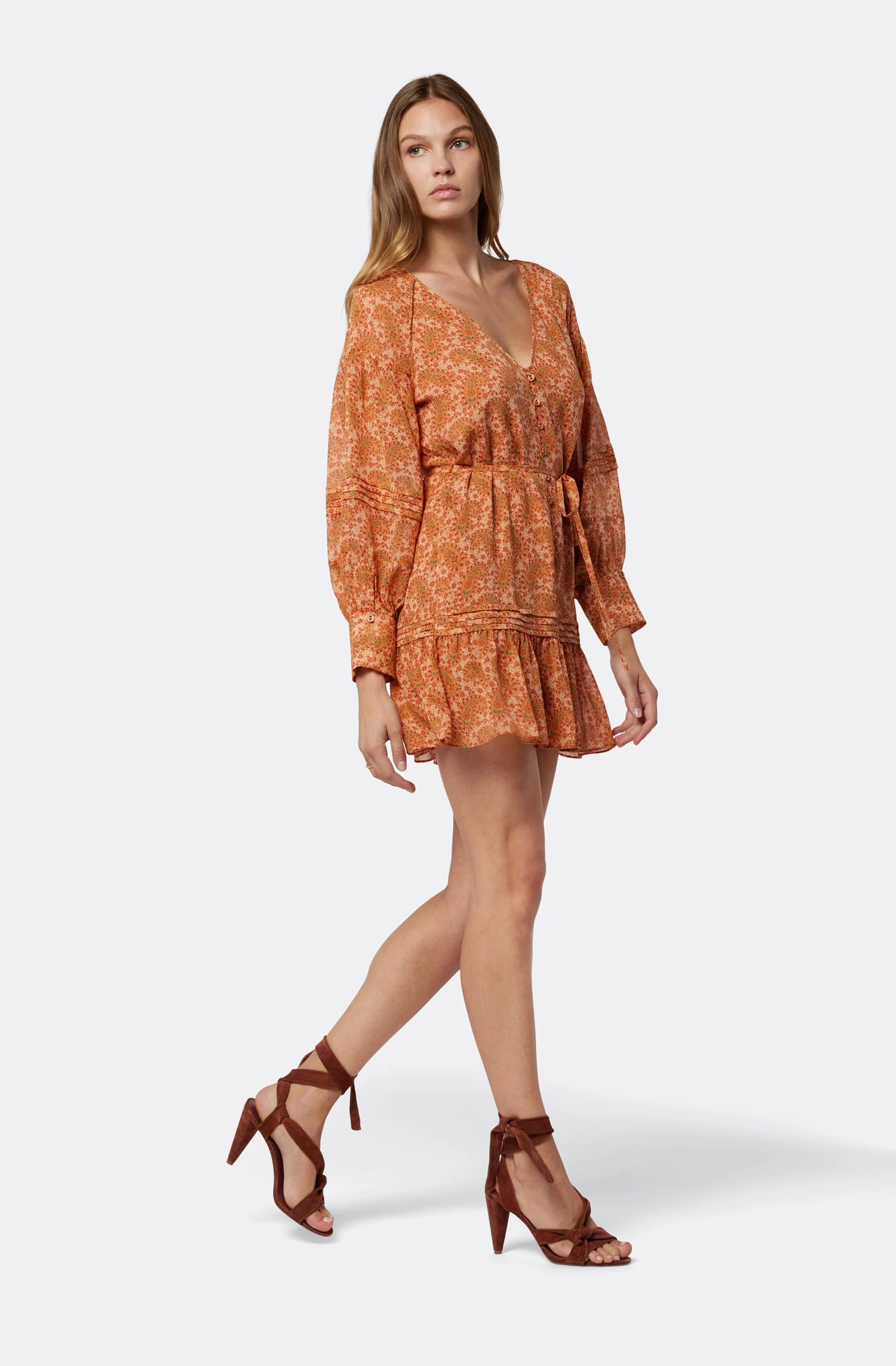 Joie Bree Mini Silk Dress 3 Joie Bree Mini Silk Dress - Image 3