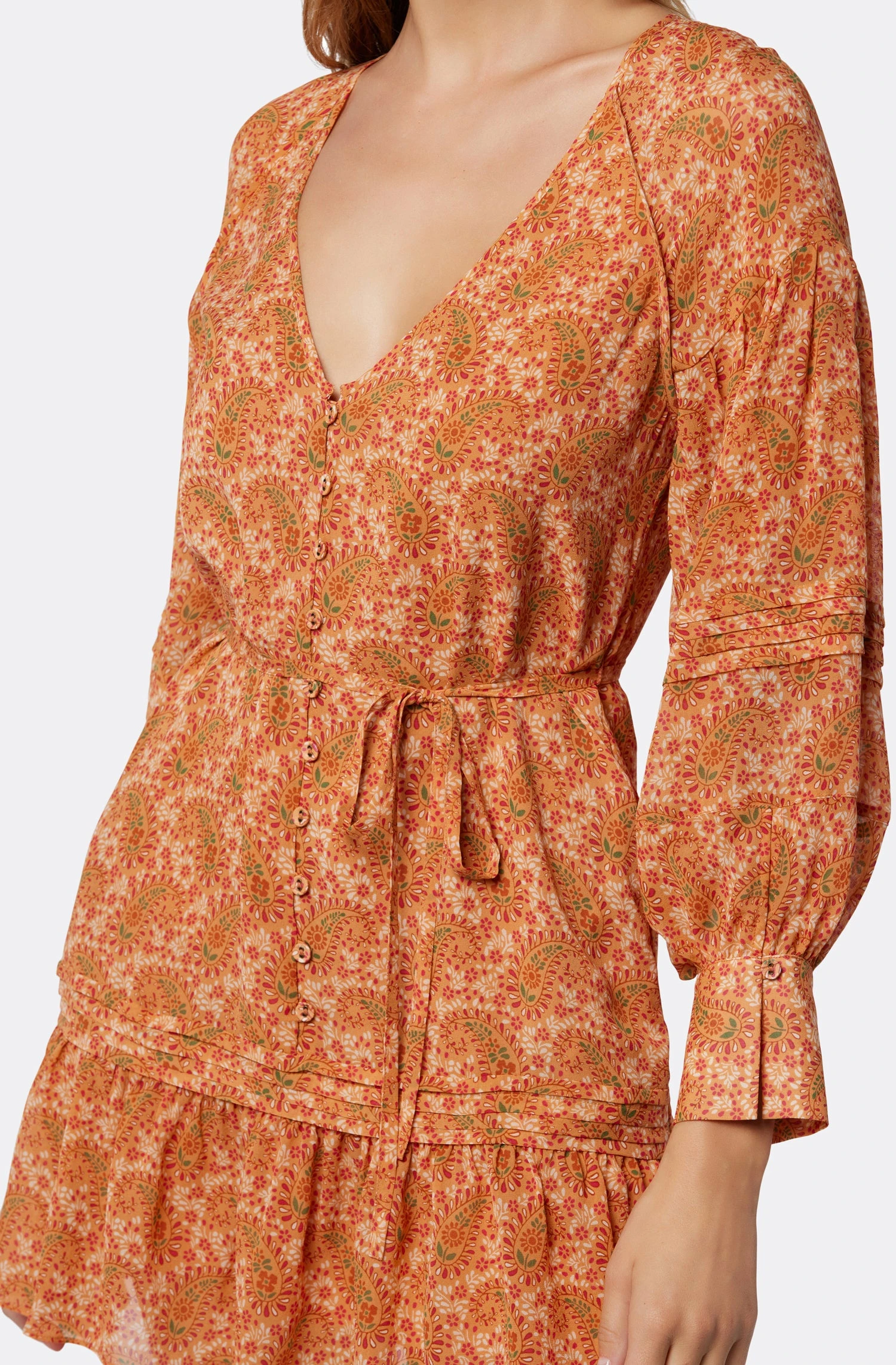 Joie Bree Mini Silk Dress 4 Joie Bree Mini Silk Dress - Image 4