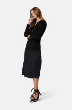 Joie Nova Midi Dress -Joie Fashion Outlet Store D0019F09249 CAV 4