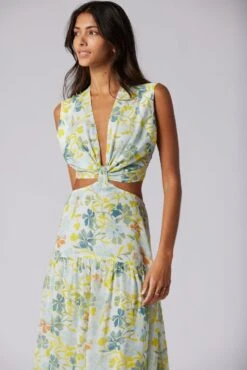 Joie Maeve Midi Silk Dress -Joie Fashion Outlet Store D0024BA0007 CLNM 454