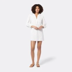 Joie Olive Mini Cotton Dress -Joie Fashion Outlet Store D0028F9309 PRCL 1 DPA