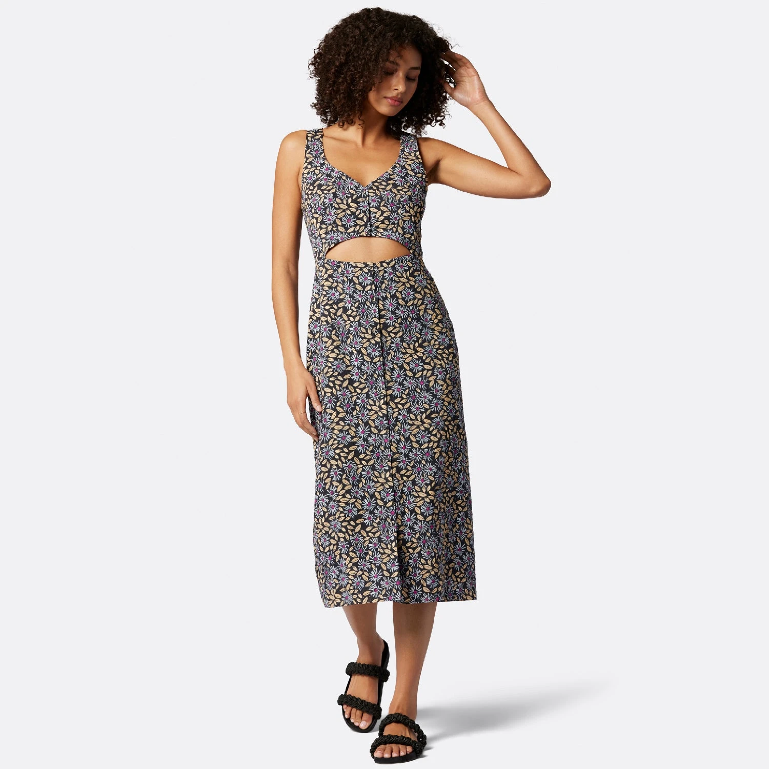 Joie Paige Cotton Midi Dress 4 Joie Paige Cotton Midi Dress - Image 4