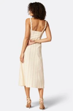 Joie Francesca Midi Linen Dress -Joie Fashion Outlet Store D0046A9372 INTM 2