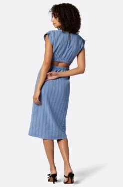 Joie Natalia Midi Cotton Dress -Joie Fashion Outlet Store D0053BF9313 CYBL 2