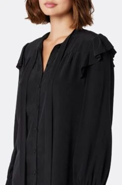 Joie Eloise Mini Silk Dress -Joie Fashion Outlet Store D0058F7881S CAV 6