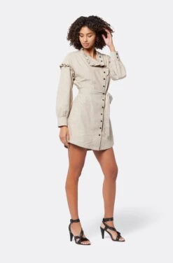 Joie Iggy Mini Cotton Dress 11 Joie Iggy Mini Cotton Dress -Joie Fashion Outlet Store D0063F09190 OAT 4