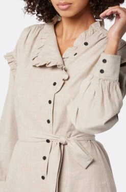 Joie Iggy Mini Cotton Dress 9 Joie Iggy Mini Cotton Dress -Joie Fashion Outlet Store D0063F09190 OAT 6