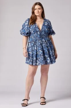 Joie Lucia Mini Cotton Dress -Joie Fashion Outlet Store D0066XA9370 NVBM 1 b0197737 64e7 4800 a637 fc257bab16aa