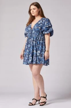 Joie Lucia Mini Cotton Dress -Joie Fashion Outlet Store D0066XA9370 NVBM 3 74e22842 aa8c 43b9 8b6a 11899f94e7f0