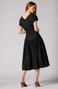 Joie Preanka Midi Cotton Dress -Joie Fashion Outlet Store D0105F2536 CAV 2