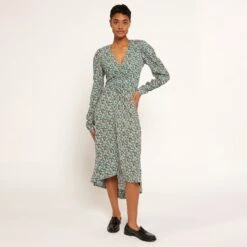 Joie Haruko Midi Dress -Joie Fashion Outlet Store D0117A0049 FJBM 1 DPA