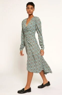 Joie Haruko Midi Dress -Joie Fashion Outlet Store D0117A0049 FJBM 3